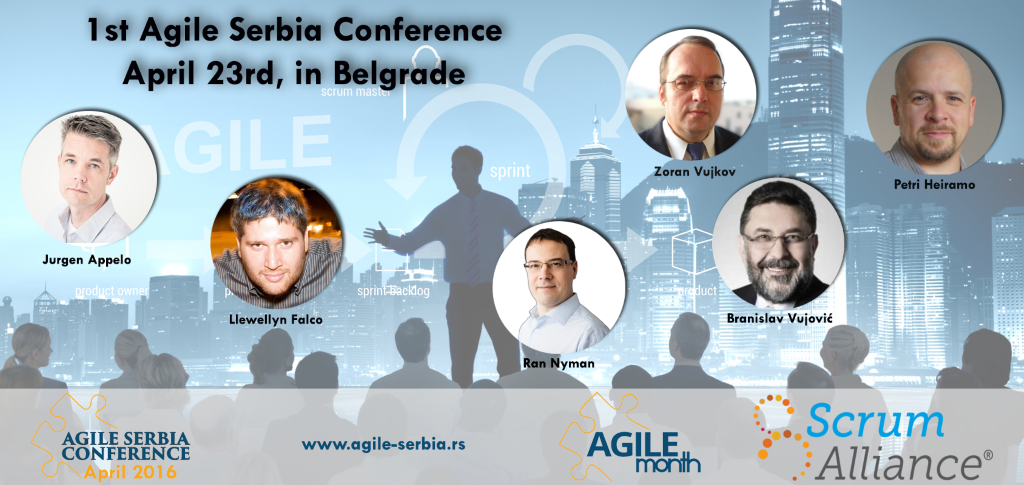 1st Agile Serbia Conference - banner